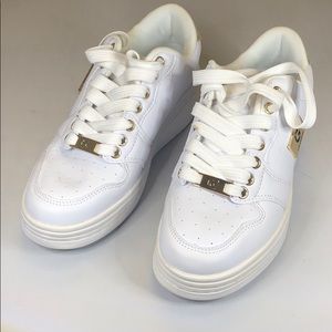 guess rigster wedge sneakers